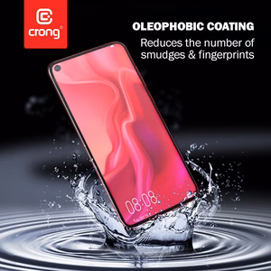Crong 7D Nano Flexible Glass 9H hübriidne ekraaniklaas seadmele Xiaomi Mi 10 Lite