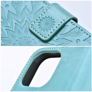 MEZZO Book ümbris jaoks IPHONE 11 mandala roheline