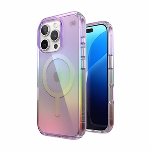 Speck Presidio2 Lux MagSafe - iPhone 16 Pro чехол (Amazing Purple / прозрачный)