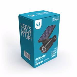 Forever Light Solar LED Lamp SUNARI FLS-25 SMD PIR dummy camera 4W 300lm 6000K 1500mAh Li-Ion