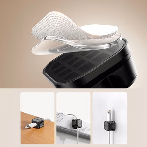 Joyroom JR-ZS368 magnetic kaabel organizer - must (3 pcs.)