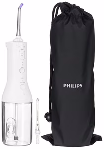 Philips Sonicare Power Flosser cordless oral irrigator HX3826/31 – 1 nozzle, 250 ml, white
