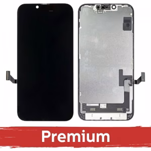 LCD ekraan ühilduv iPhone 14 must (SOFT OLED / Stable / Premium) *Self-Diagnosable*