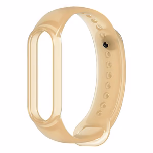Silikoonist rihm Xiaomi Mi Band 5 / 6 randmepaelale - kuldne