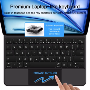 Tech-Protect Smartcase Magnetic with Keyboard jaoks iPad Air 10.9” 2020 / 2022 / iPad Air 11” 2024 / 2025 - Must