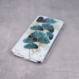 Gold Glam чехол Samsung Galaxy S21 листья