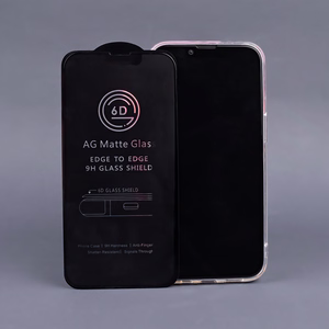Karastatud klaas 6D matte jaoks iPhone 13 / 13 Pro 6,1'' / 14 / 16e 6,1"