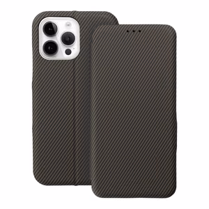 FOLIO Side Magnet Kaaned jaoks IPHONE 14 PRO MAX brown