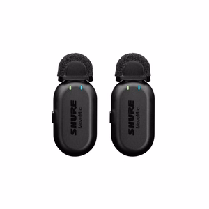 Shure MoveMic Two MV-TWO-Z6 – kahe kanaliga juhtmevabade lavaliermikrofonide komplekt