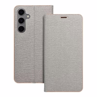 LUNA Book kuldne jaoks SAMSUNG S24 FE hõbedane