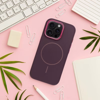 FRAME MAG COVER Ümbris compatible koos MagSafe jaoks IPHONE 12 MINI lilla