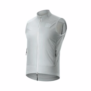 Rockbros YDMJ003 Spring/Autumn Windproof Vest Size M - White/Gray