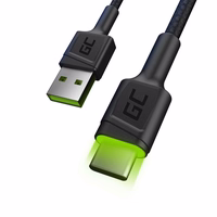 Green Cell KABGC06 USB kaabel 1.2 m USB A USB C must