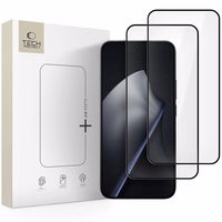 Tempered glass Tech-Protect Glass Fit+ 2-Pack Xiaomi Redmi 15T/15T Pro must
