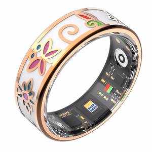 Forever Smartring Botanical SR-101 roosa kuld suurus 8