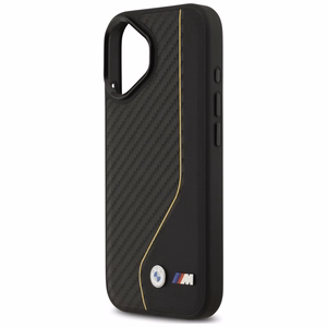 BMW M Carbon Line & Logo MagSafe Ümbris for iPhone 17 - kollane