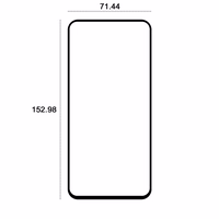 Etteri karastatud klaas 9D Samsung Galaxy S23 FE jaoks