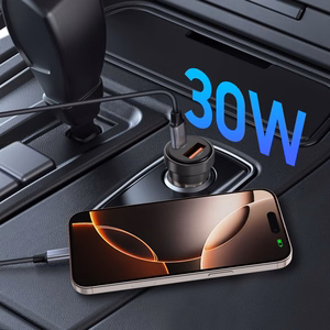 Tech-Protect CC03 30W 2-Port USB-A / USB-C Car Laadija - Must