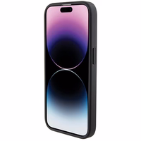 BMW Leather Textured & Stripe iPhone 15 Pro Max Ümbris - must