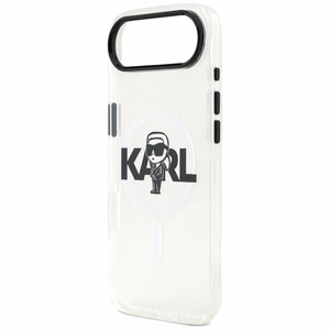 Karl Lagerfeld IML Karl Sketch Logo MagSafe Ümbris jaoks iPhone 17 Air - Läbipaistev