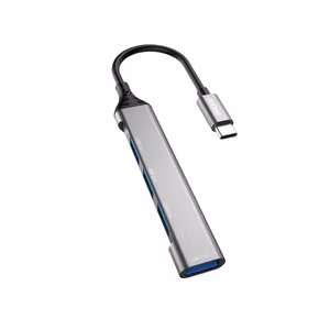 Dudao HUB 4in1 USB-C - 4x USB-A (3 x USB2.0 / USB3.0) 6.3cm must (A16T)