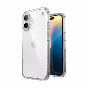 Läbipaistev Speck Presidio Perfect-Clear ümbris iPhone 16-le