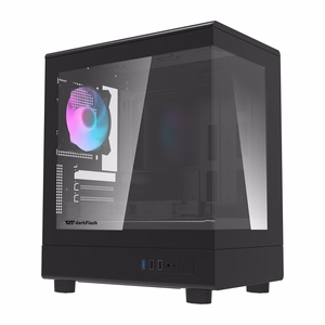 Darkflash DB330M computer ümbris + 3 fans (must)