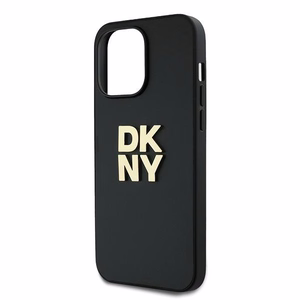 DKNY Wrist Strap Stock Logo ümbris jaoks iPhone 14 Pro - must