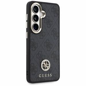 Guess case 4G Big Rhinestone Triangle Strap MagSafe for Samsung Galaxy S26 black