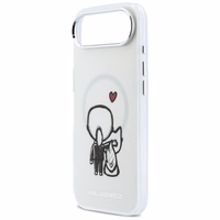 Karl Lagerfeld Karl & Choupette Back MagSafe Ümbris for iPhone Air - Clear
