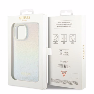 Guess IML Faceted Mirror Disco Iridescent ümbris jaoks iPhone 13 Pro Max - multicolored