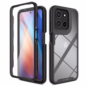 Tech-Protect Defense Ümbris jaoks Motorola Moto G15 / G15 Power / G05 / E15 - Must