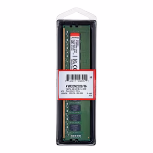 Kingston Technology ValueRAM KVR32N22D8/16 mälumoodul 16 GB 1 x 16 GB DDR4 3200 MHz