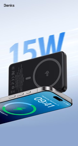 Benks Power Bank 10000mAh MP17 Aramid Fiber 600D - Type C - magnetic with induction charging
