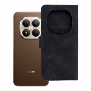 TENDER Book ümbris XIAOMI Redmi Note 15 PRO PLUS 5G mustaks