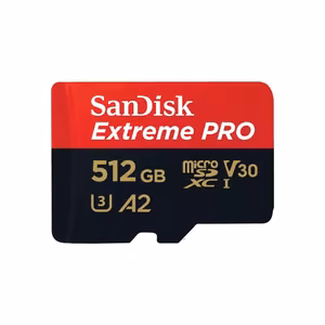 SanDisk Extreme PRO 512 GB MicroSDXC UHS-I Class 10 mälukaart