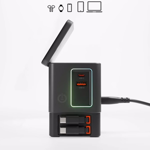 SBS Power Dock 6-in-1 with MagSafe, Stand, and USB-C Cables 65W – Black