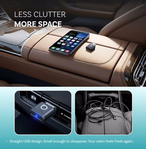 Ottocast Mini Aura CA530-T juhtmevaba Apple CarPlay/Android Auto adapter, must