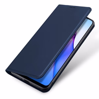 Dux Ducis Skin Pro ümbris Oppo Reno 8 Pro flip cover kaardi rahakoti stend sinine