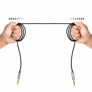 Choetech AUX002 kaabel mini jack 3.5mm (male) / mini jack 3.5mm (male) 1.2m - must