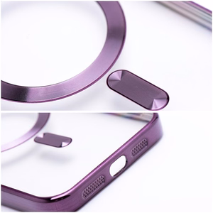 Ümbris mudelile iPhone 17 Electro Mag Cover, ühildub MagSafe'iga, lilla