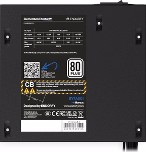 Toiteplokk Endorfy Elementum E5 (EY7A001) 550 W