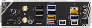 ASRock X870 NOVA WIFI emaplaat