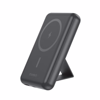 Choetech B662 traadita MagSafe 5000mAh energiapank - must