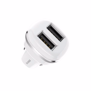Borofone BZ13 Extreme autolaadija 2 USB-A pordiga, 12 W, valge