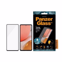 PanzerGlass E2E Microfracture antibacterial glass jaoks Samsung Galaxy A72 - with must raamiga