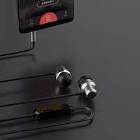 Dudao X10PRO in-ear kõrvaklapid, juhtmega, 3.5mm mini jack - must