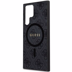 GUESS ümbris jaoks SAMSUNG S24 Ultra compatible with MagSafe GUHMS24LG4GFRK (4G Ring classic logo) must