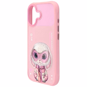 Nimmy Cool&Cute 2.0 Rabbit Ümbris jaoks iPhone 17 - Roosa