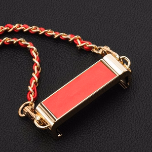 Chain / Rope with Hoidja GLAMOUR fit all models 80mm max width punane